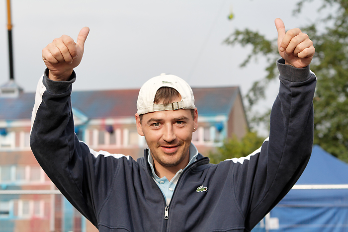Can I have a shot? Local resident asks if he can have a shot