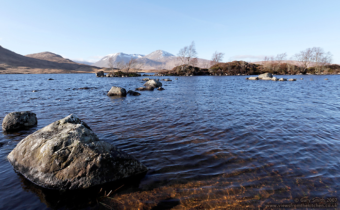 Lochan na-h’Achlaise - Stepping Stones Lochan na-h’Achlaise - Stepping Stones