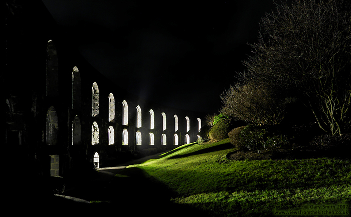 McCaig's Folly, Oban, from the inside