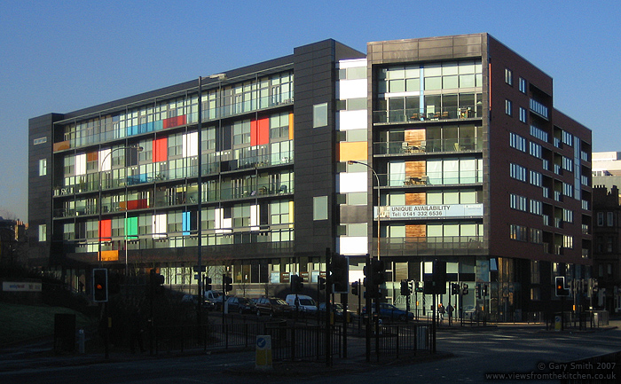 The Matrix - An apartment block in Glasgow