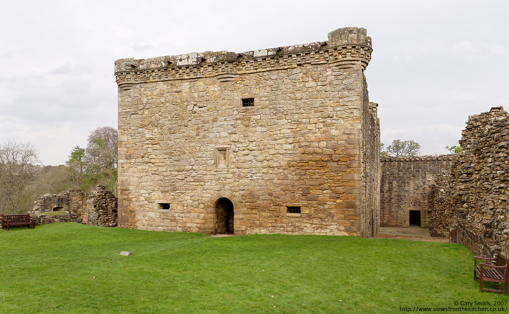 Close-up of the Tower House